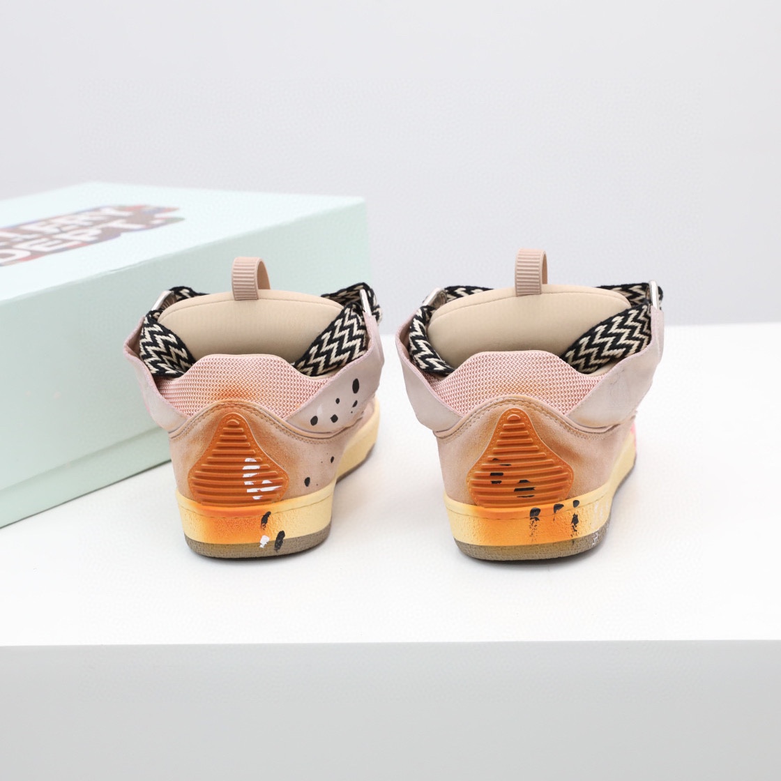 Lanvin X  Gallery Dept. Curb Sneaker Pink - FashionPlug