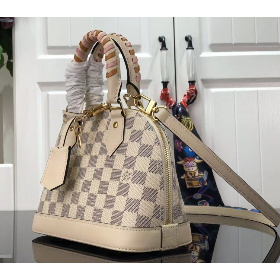 Louis Vuitton Alma BB Patent Leather Handbag(23.5-11.5-7.5) - FashionPlug