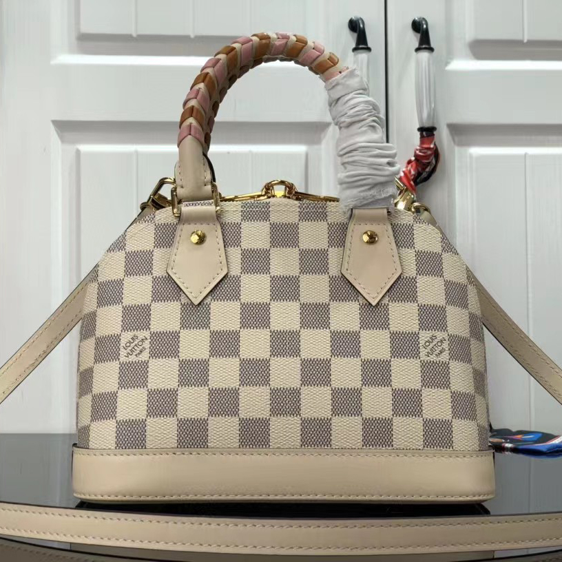Louis Vuitton Alma BB Patent Leather Handbag(23.5-11.5-7.5) - FashionPlug