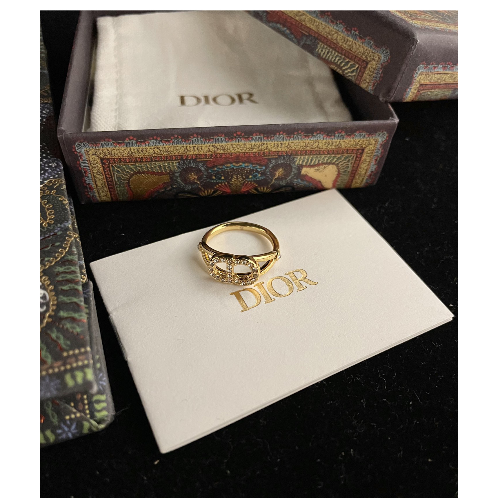 Dior 'CD' Ring - FashionPlug