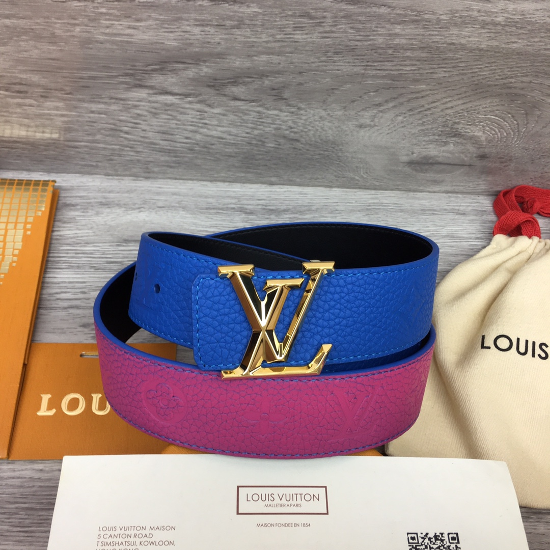 Louis Vuitton Gradient Shape 40MM Reversible Belt - FashionPlug