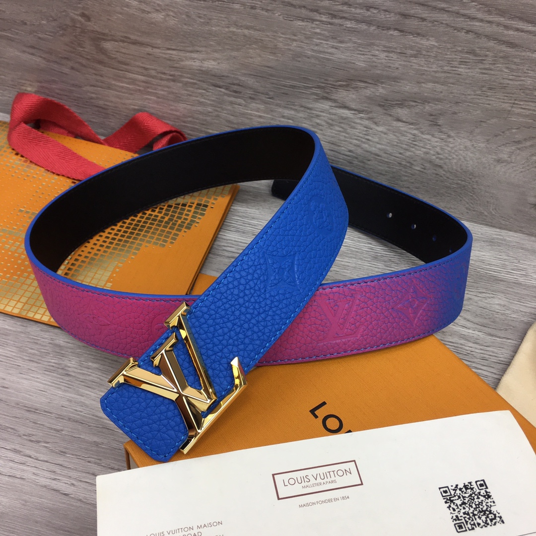 Louis Vuitton Gradient Shape 40MM Reversible Belt - FashionPlug
