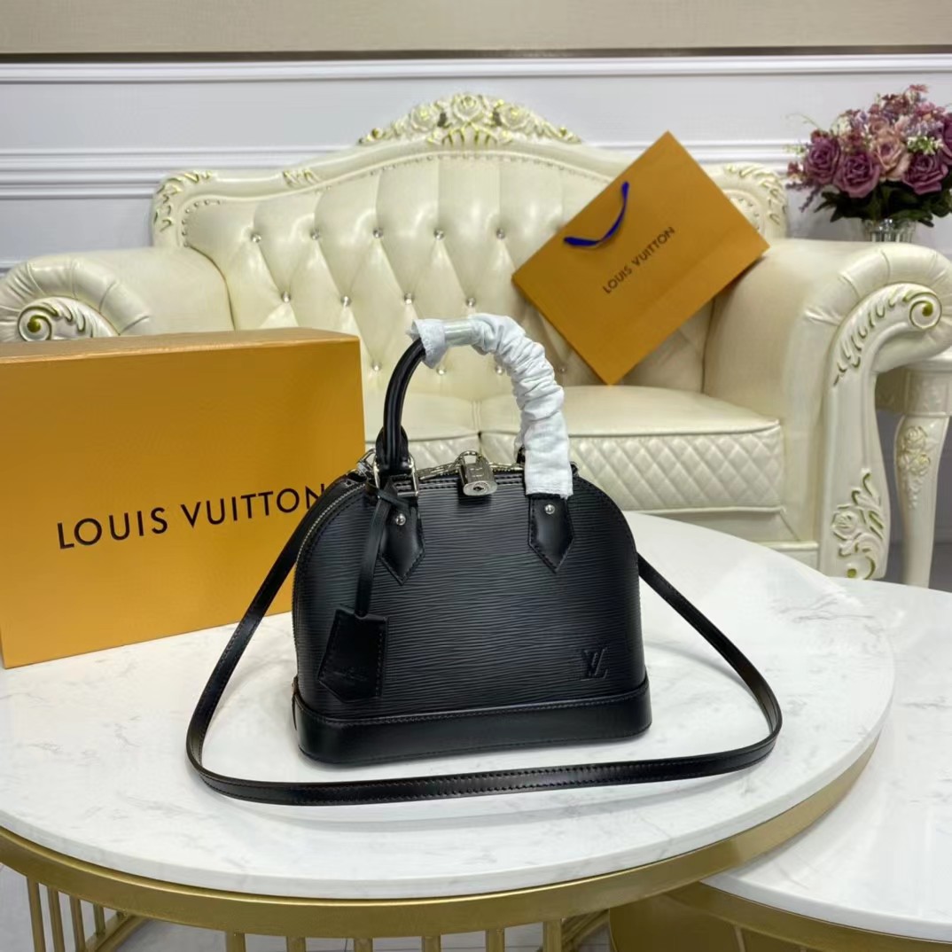 Louis Vuitton  Black Shoulder Bag （23.5-17.5-11.5CM） - FashionPlug