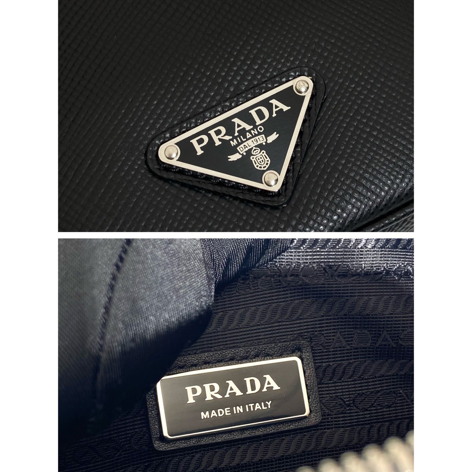 Prada Leather Shoulder Bag（19-16-5.5CM） - FashionPlug