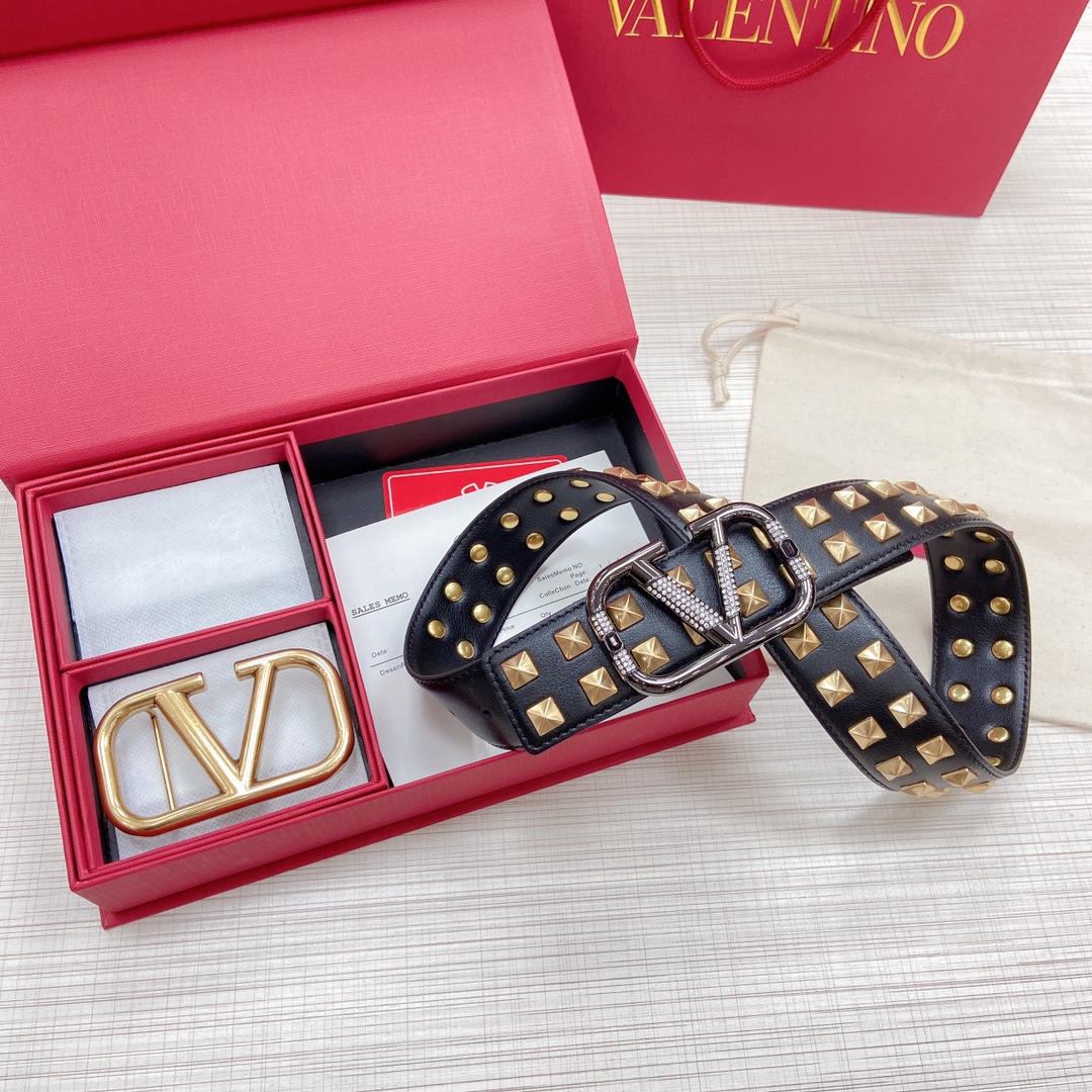 Valenti VLogo Signature 40MM  Belt - FashionPlug