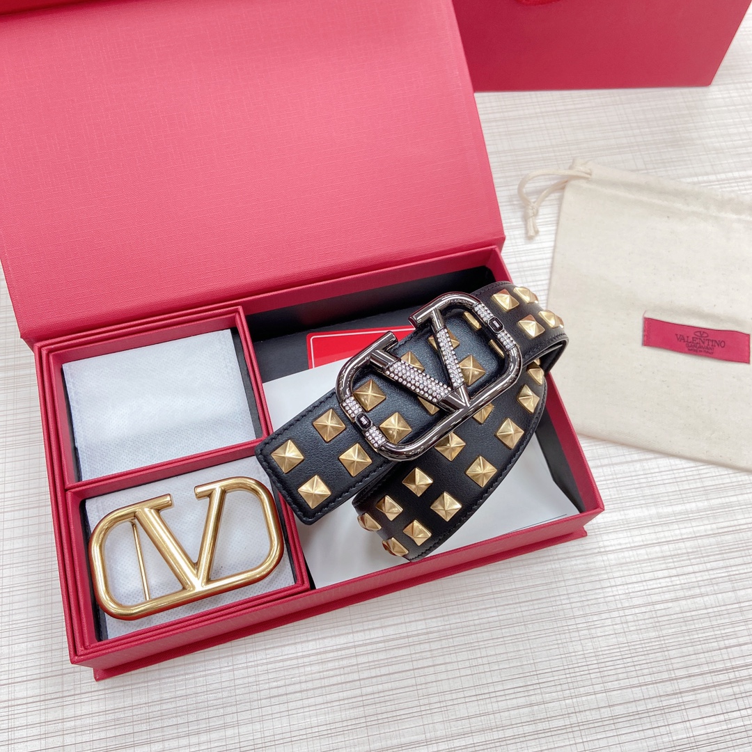 Valenti VLogo Signature 40MM  Belt - FashionPlug