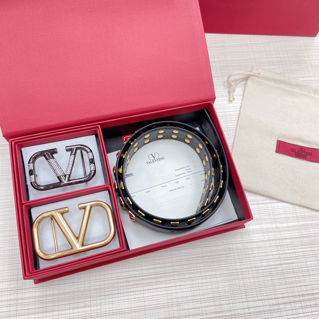 Valenti VLogo Signature 40MM  Belt - FashionPlug