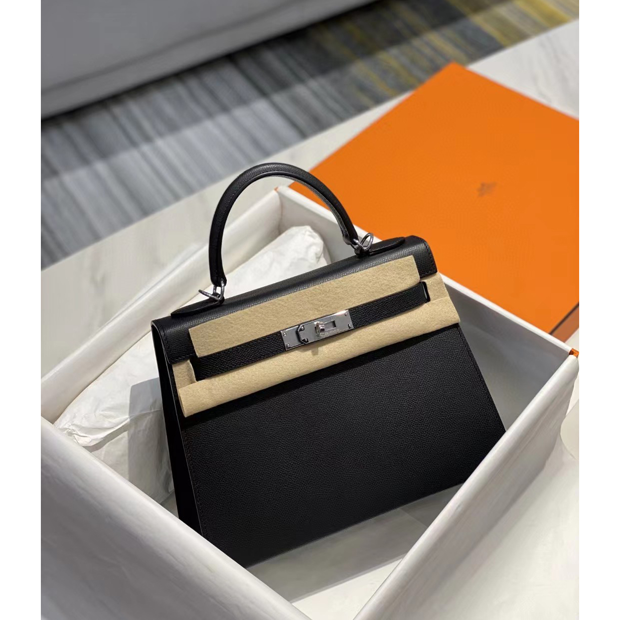 Hermes Women Handbag （25-17-7CM） - FashionPlug