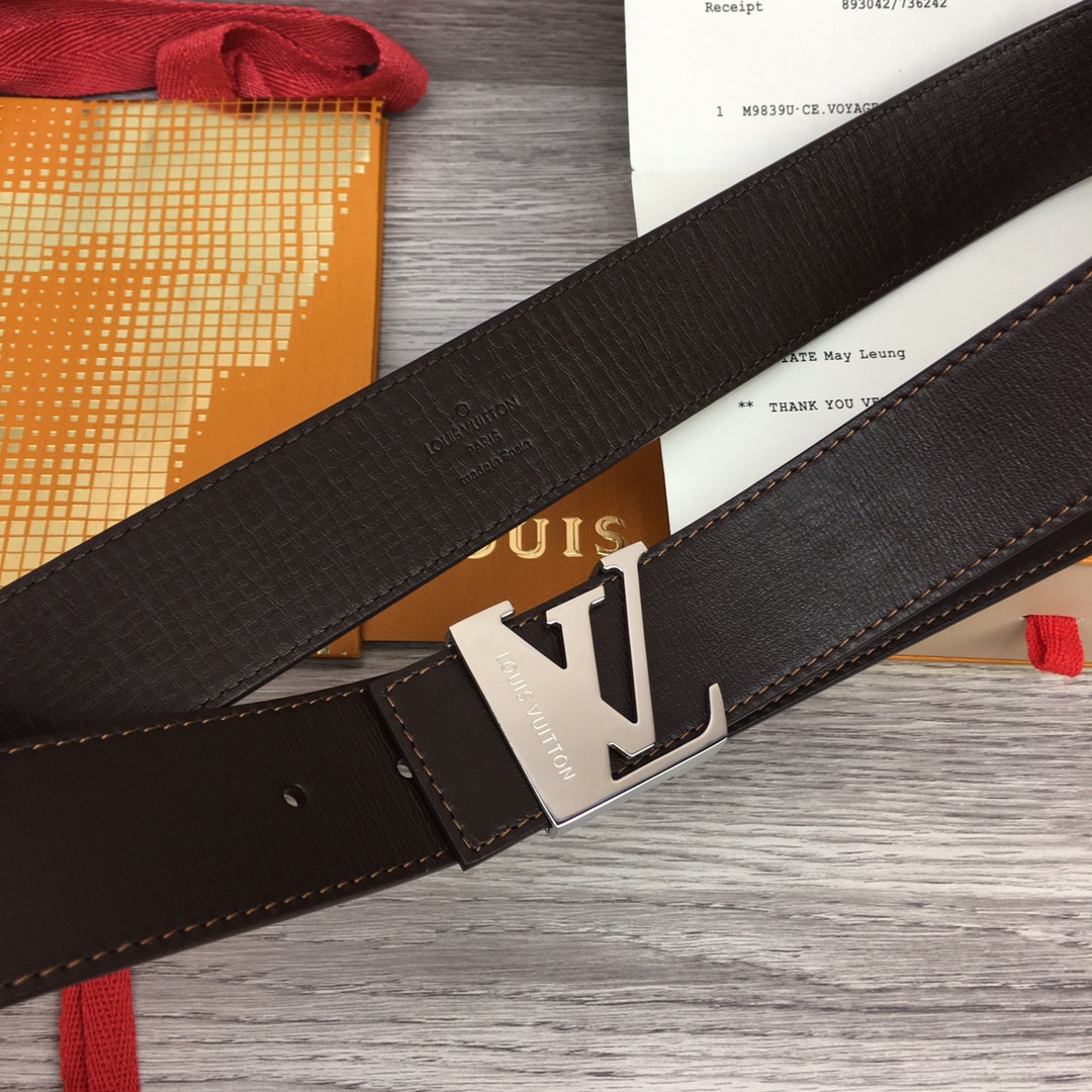 Louis Vuitton Shape 40MM Reversible Belt - FashionPlug