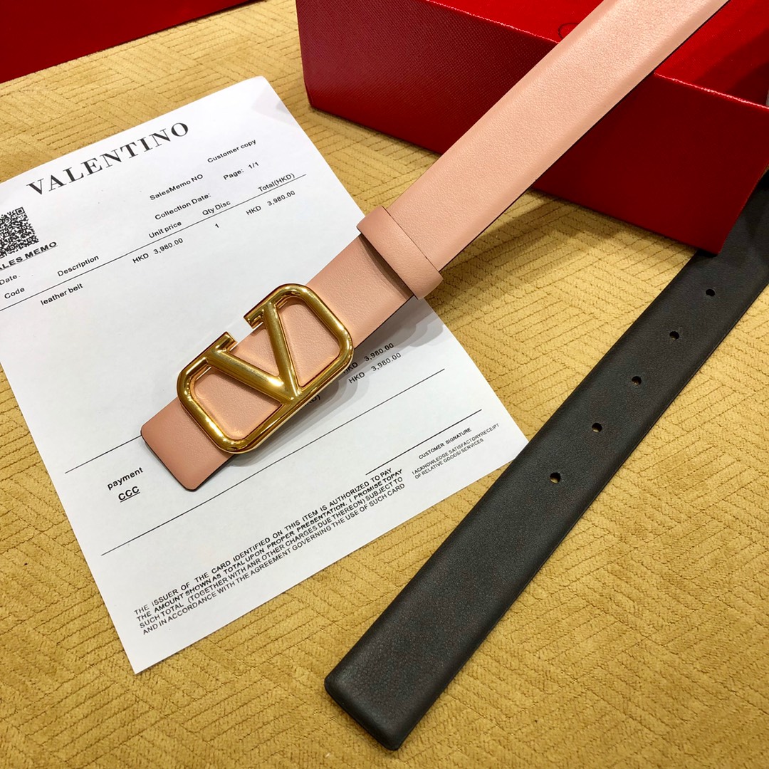 Valenti  VLogo Signature 30MM Reversible Belt - FashionPlug