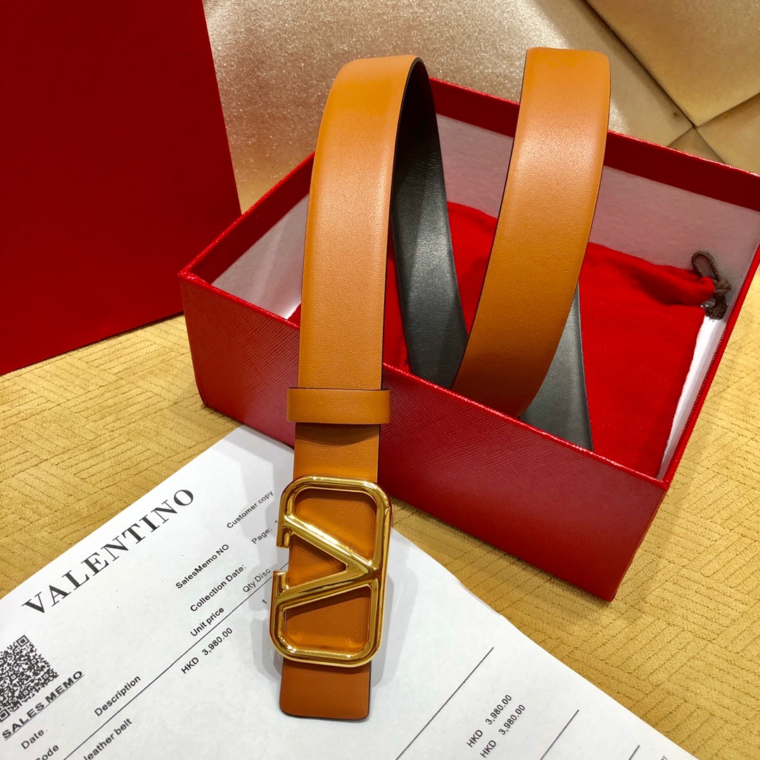 Valenti  VLogo Signature 30MM Reversible Belt - FashionPlug