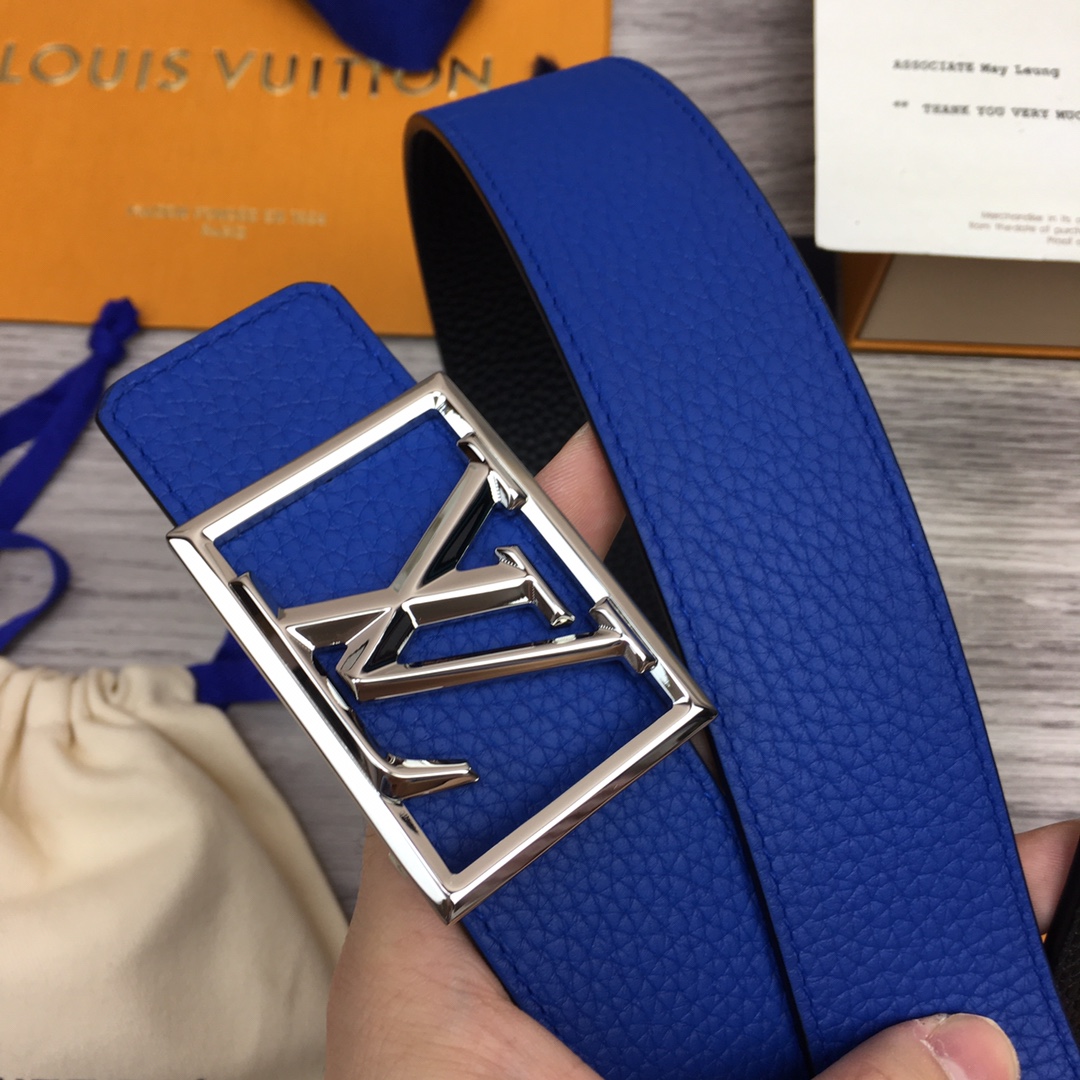 Louis Vuitton Shape 40MM Reversible Belt - FashionPlug
