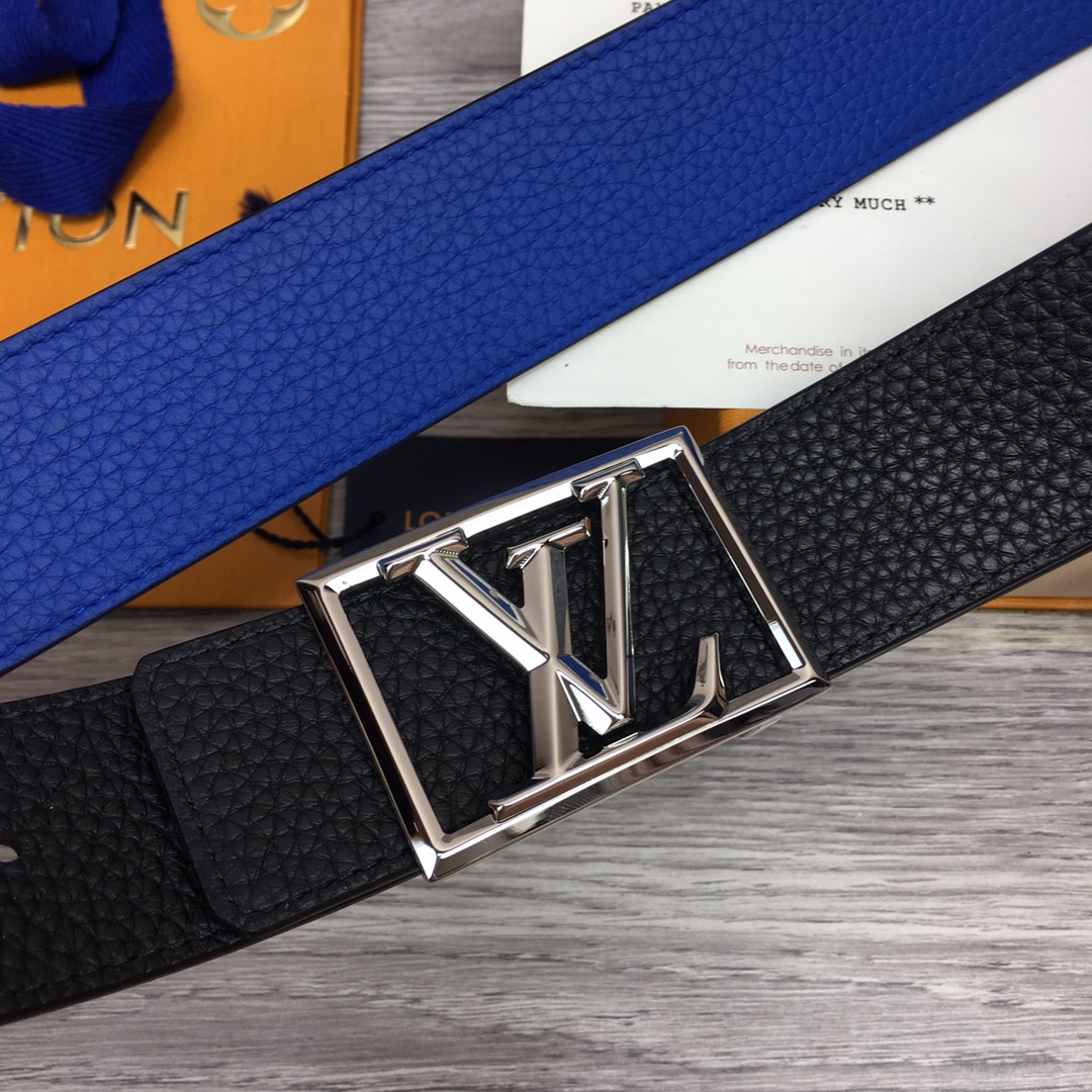 Louis Vuitton Shape 40MM Reversible Belt - FashionPlug