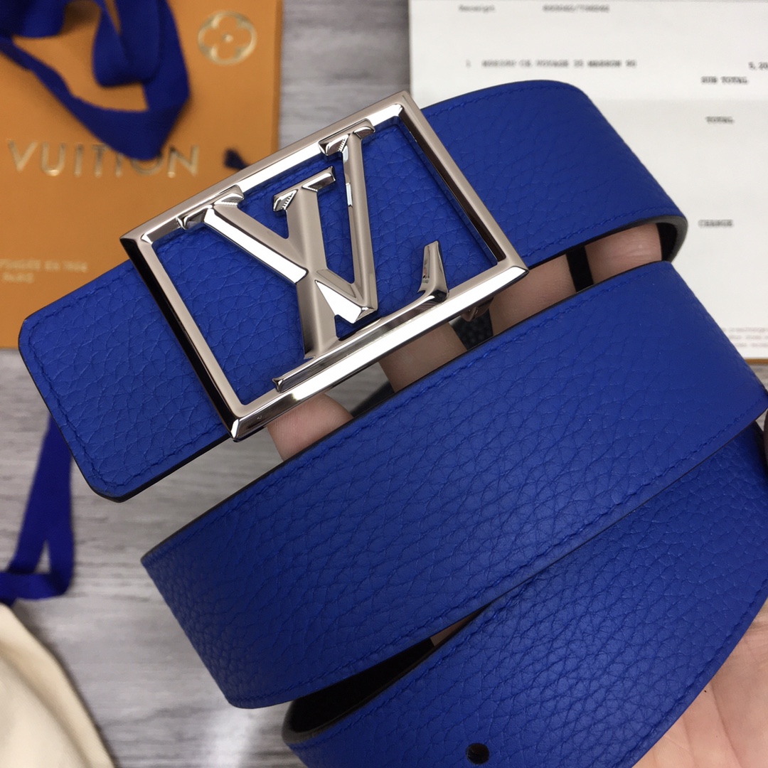 Louis Vuitton Shape 40MM Reversible Belt - FashionPlug