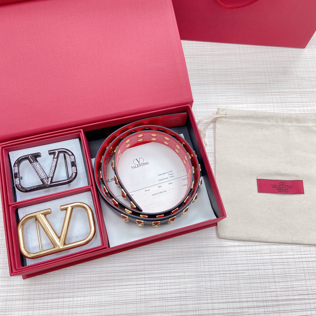 Valenti VLogo Signature 40MM  Belt - FashionPlug