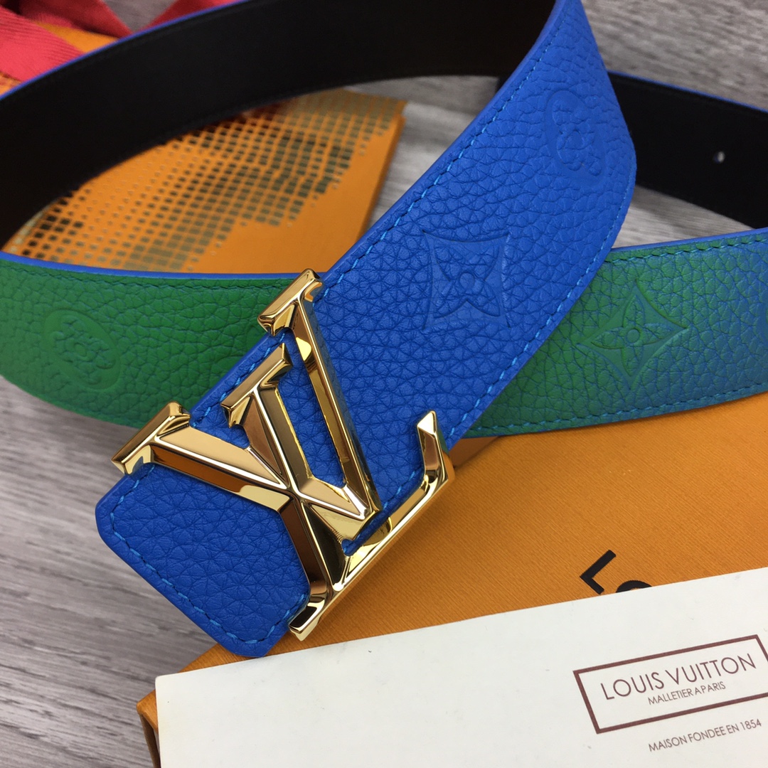 Louis Vuitton Gradient Shape 40MM Reversible Belt - FashionPlug