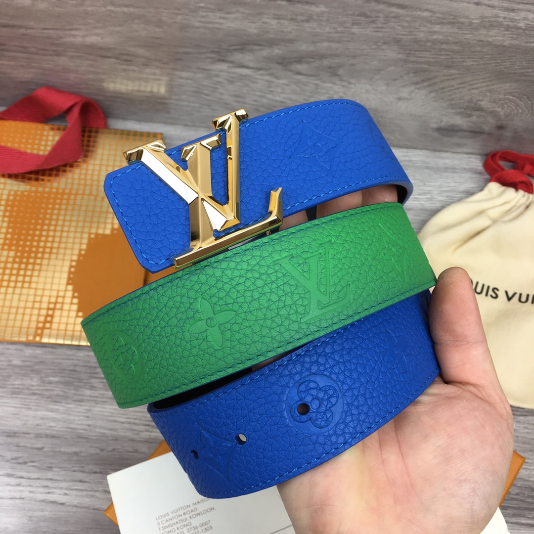 Louis Vuitton Gradient Shape 40MM Reversible Belt - FashionPlug