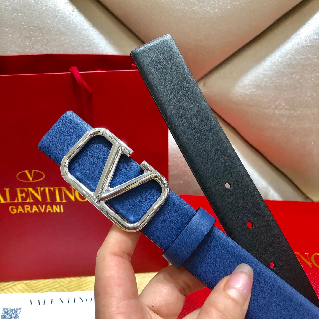 Valenti VLogo Signature 30MM Reversible Belt - FashionPlug