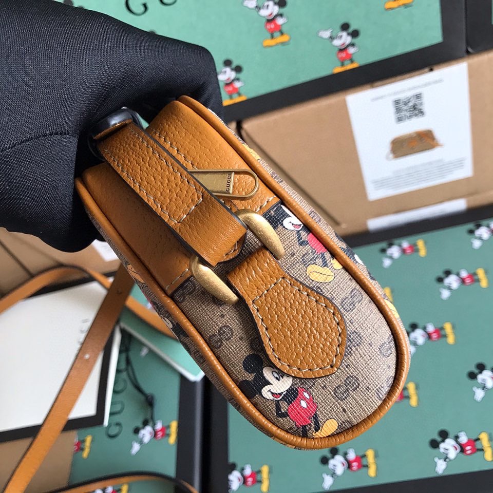 Gucci  GG Mickey  Shoulder Bag(17.5/12/5CM) - FashionPlug