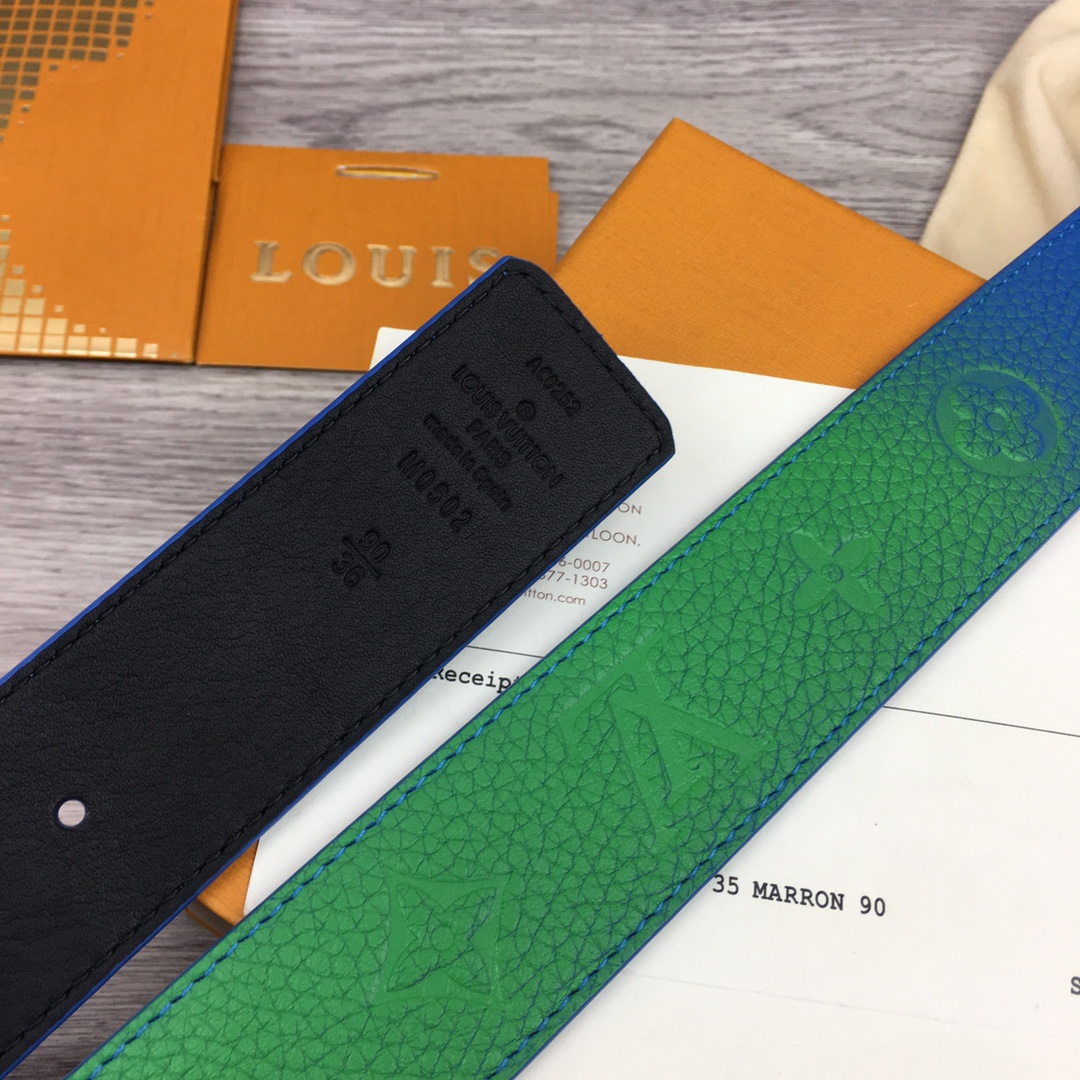 Louis Vuitton Gradient Shape 40MM Reversible Belt - FashionPlug