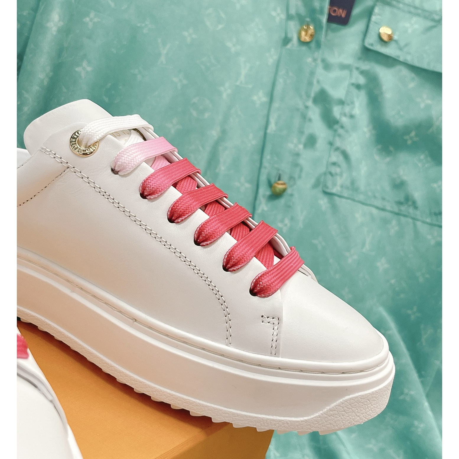Louis Vuitton Time Out Open Back Sneaker - FashionPlug