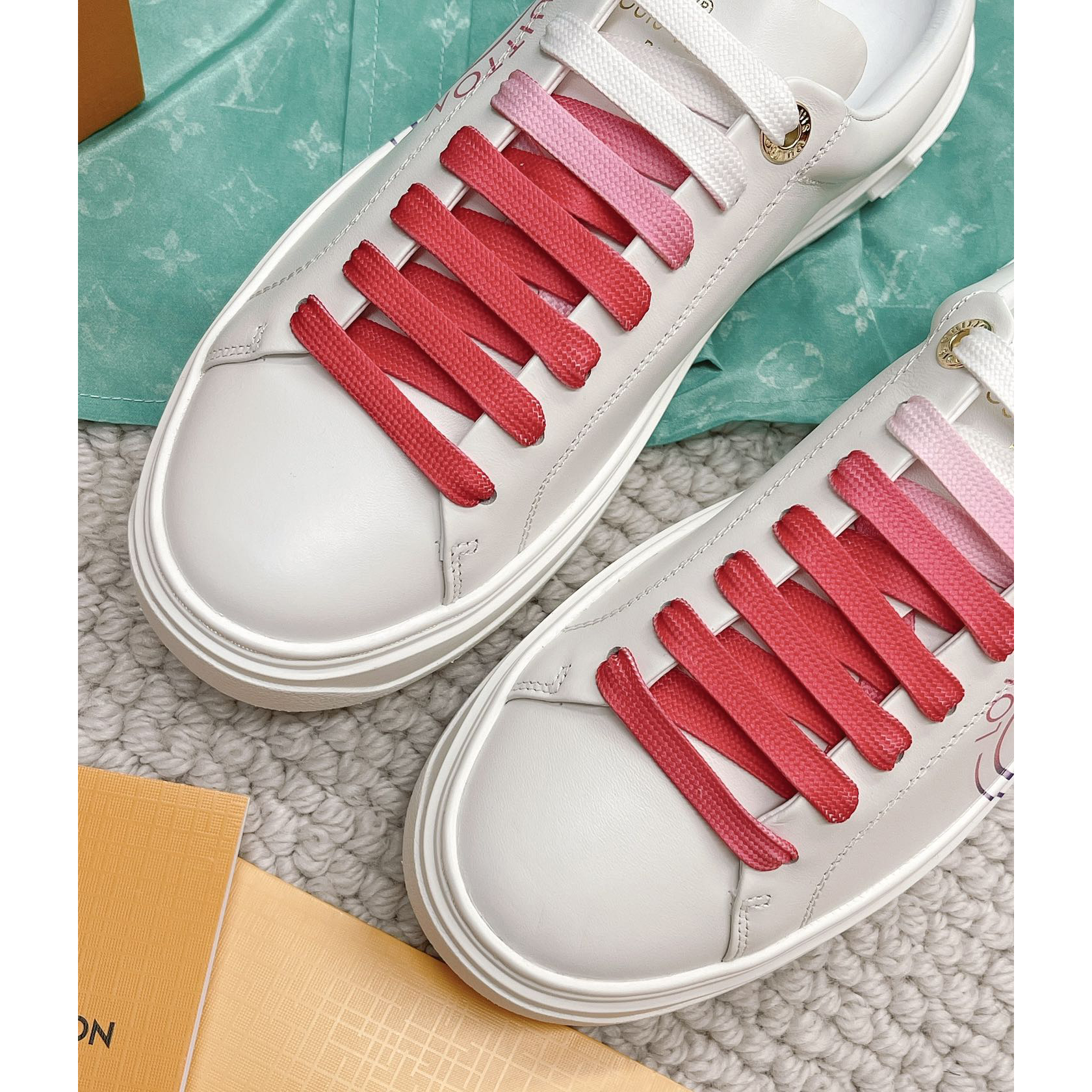 Louis Vuitton Time Out Open Back Sneaker - FashionPlug