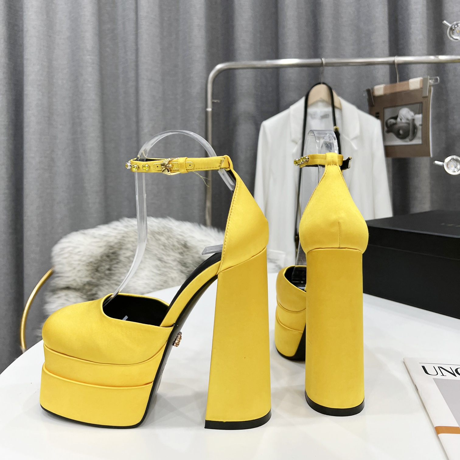 Versace High Heel Sandals - FashionPlug