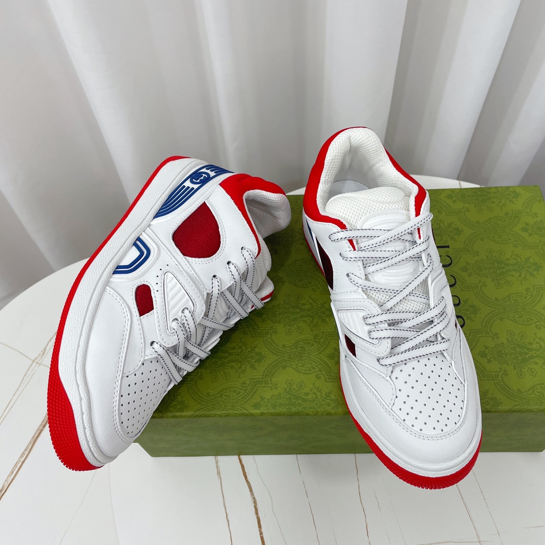 Gucci  Basket Sneaker With Lnterlocking G  - FashionPlug