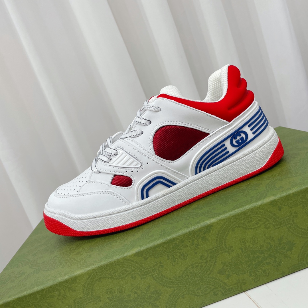 Gucci  Basket Sneaker With Lnterlocking G  - FashionPlug