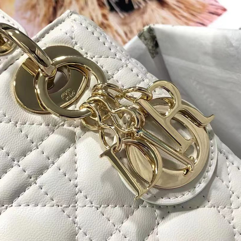 Dior Lady D-Lite Handbag（17-15-7CM） - FashionPlug