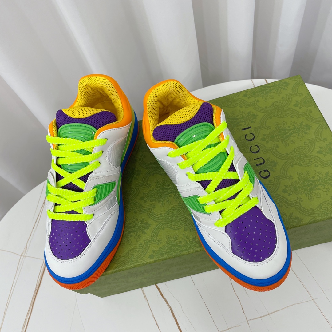Gucci  Basket Sneaker With Lnterlocking G  - FashionPlug