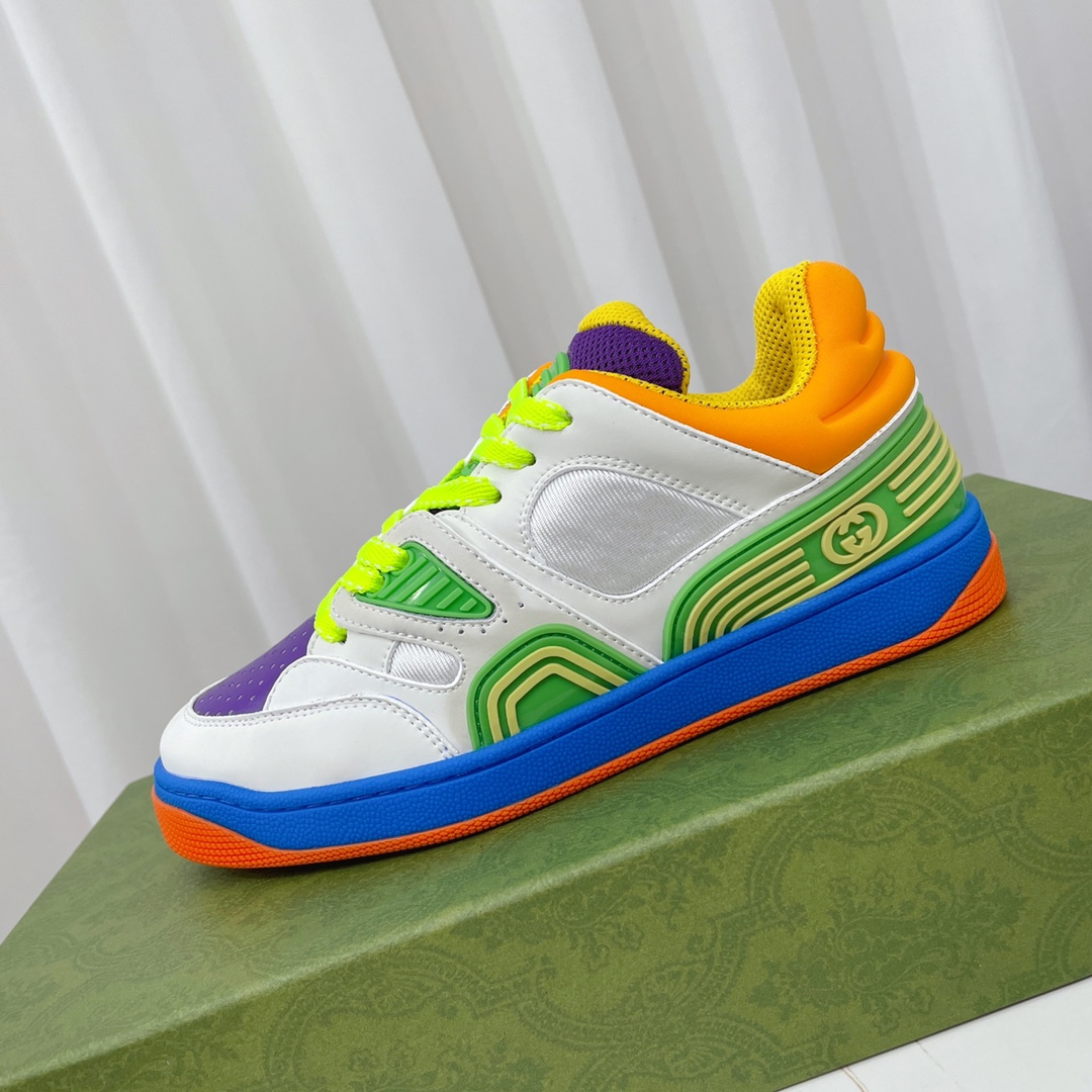Gucci  Basket Sneaker With Lnterlocking G  - FashionPlug
