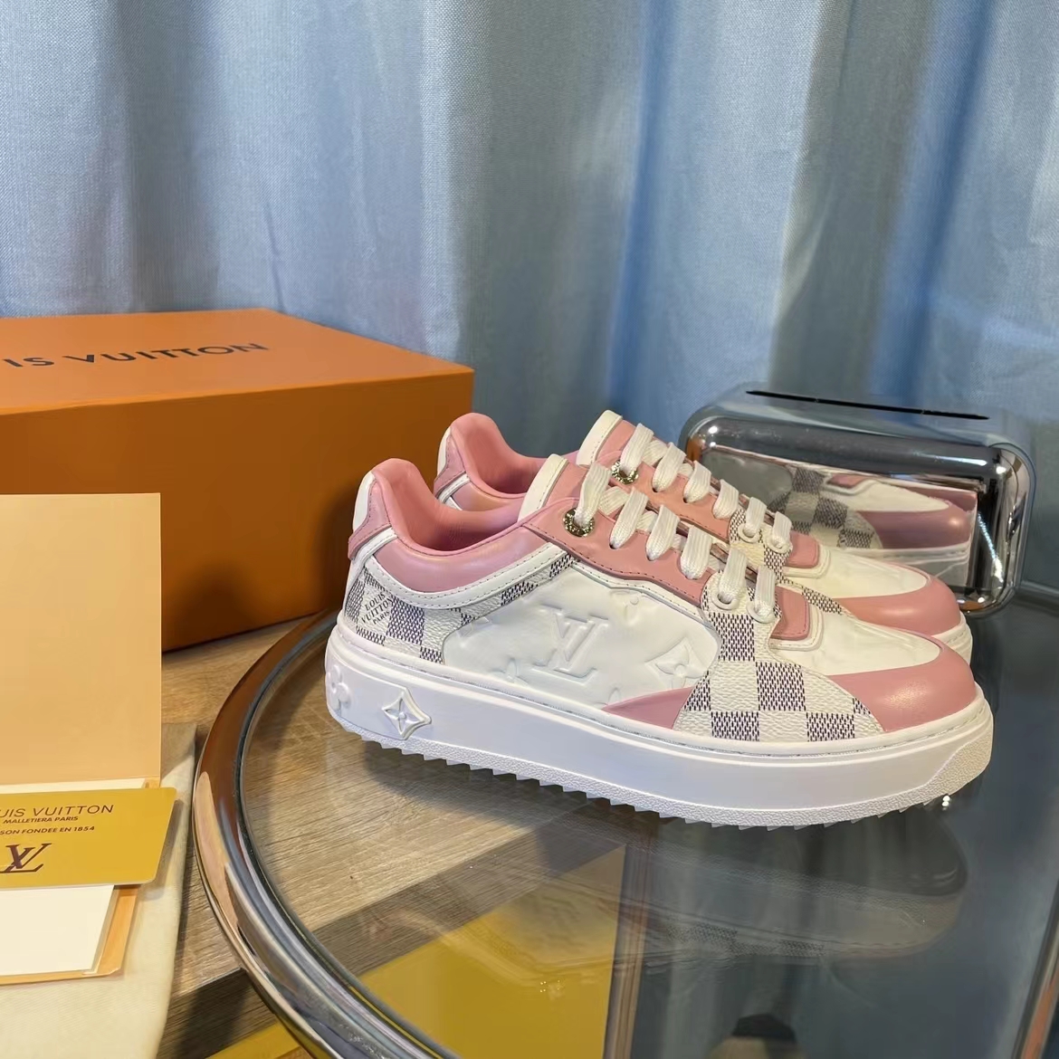 Louis Vuitton Time Out Sneaker - FashionPlug