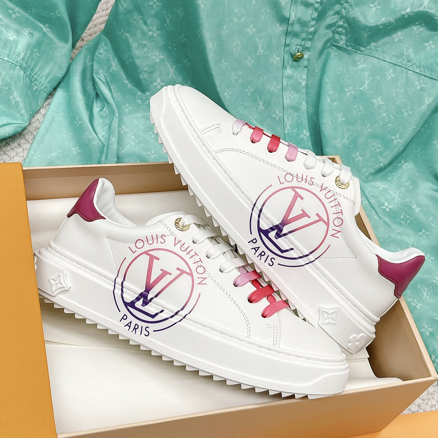 Louis Vuitton Time Out Sneaker - FashionPlug
