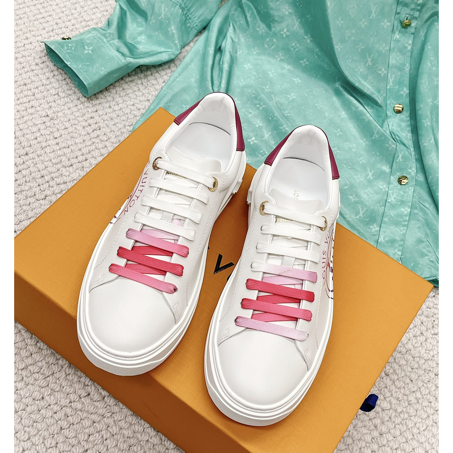 Louis Vuitton Time Out Sneaker - FashionPlug