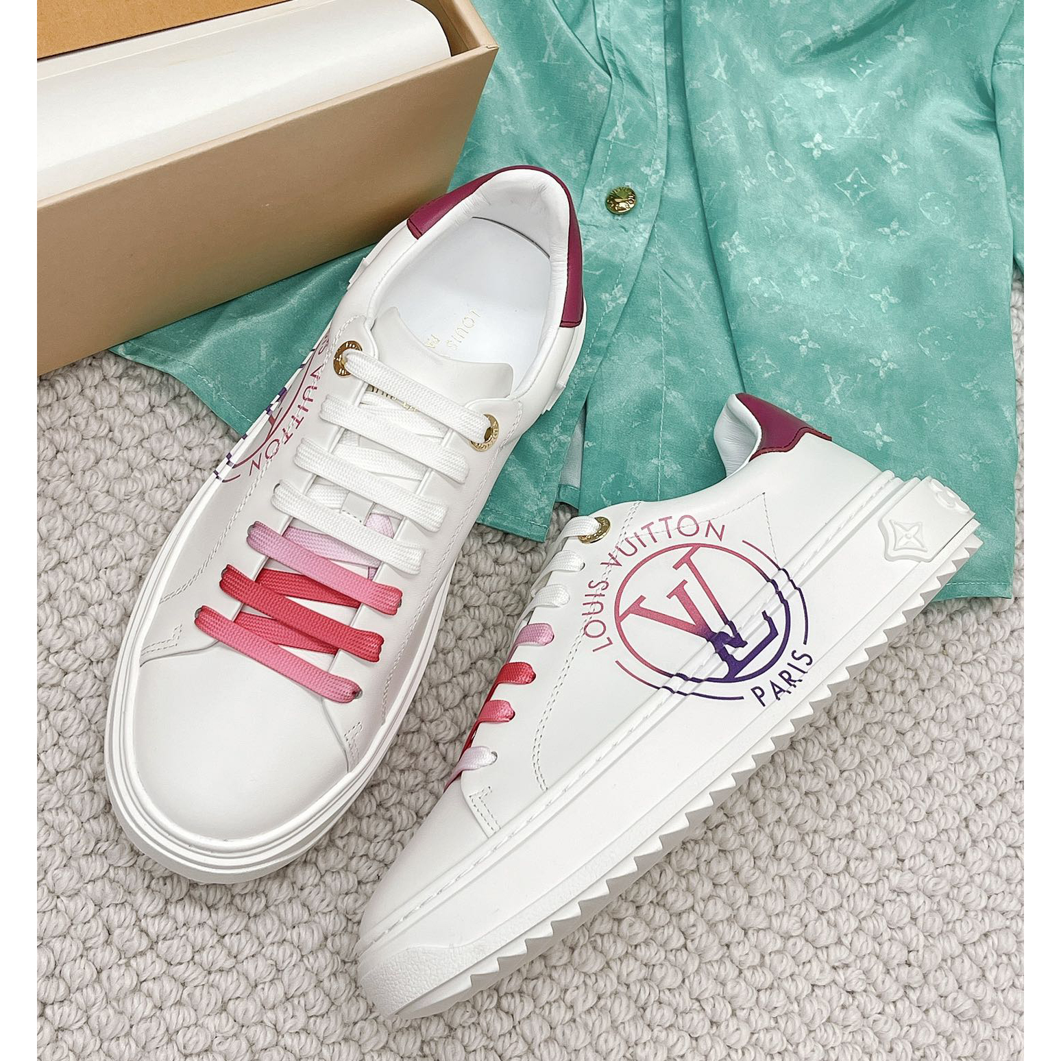 Louis Vuitton Time Out Sneaker - FashionPlug