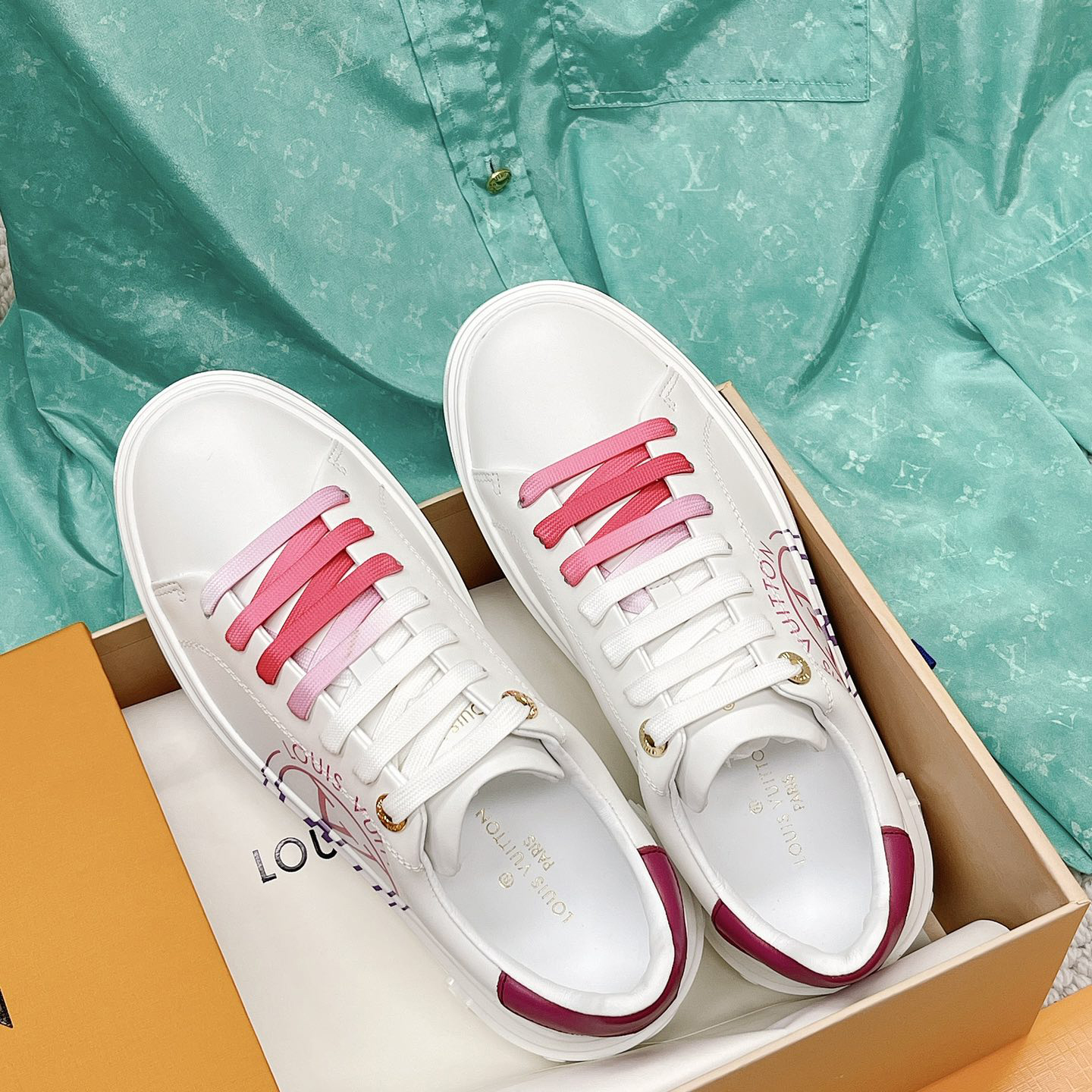 Louis Vuitton Time Out Sneaker - FashionPlug