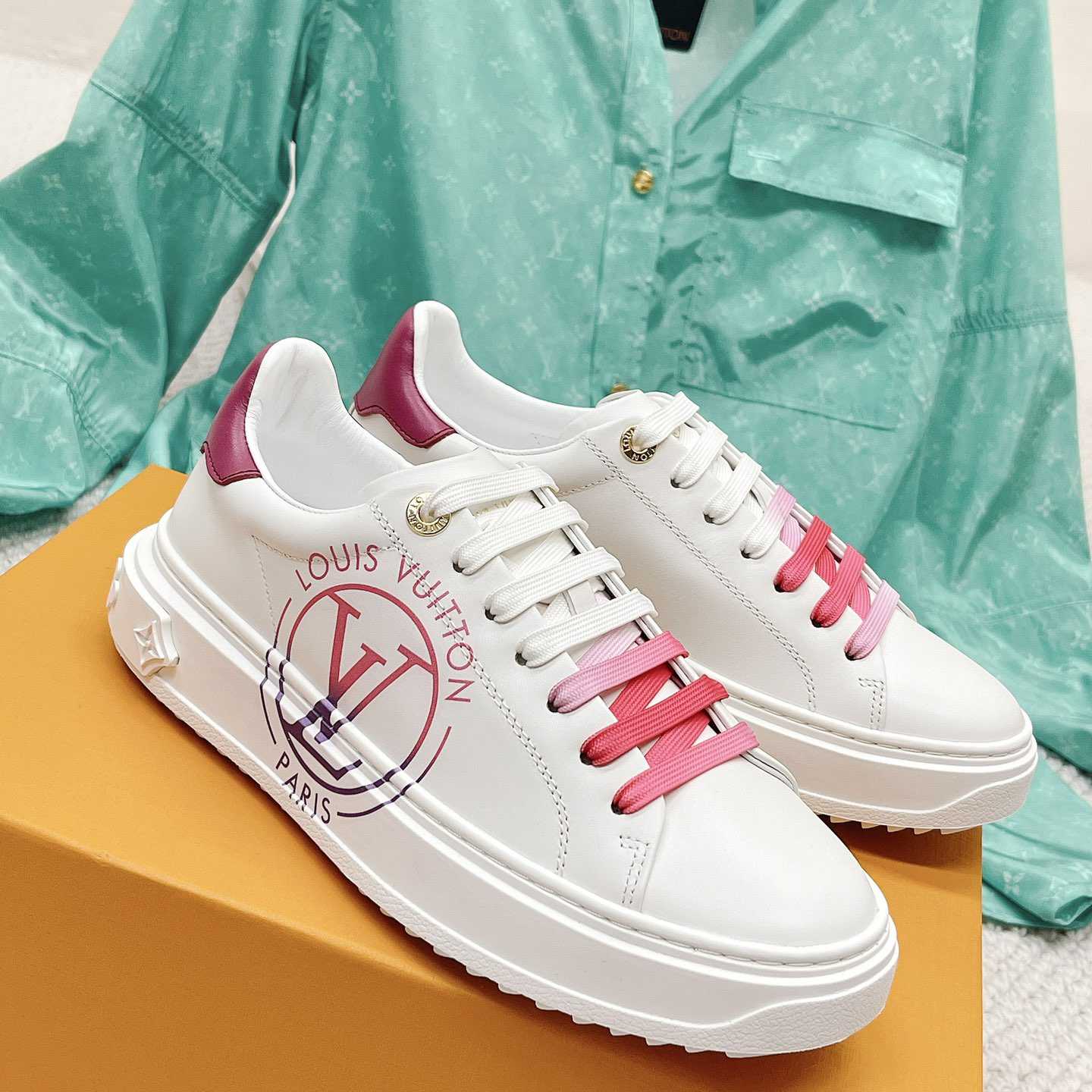 Louis Vuitton Time Out Sneaker - FashionPlug