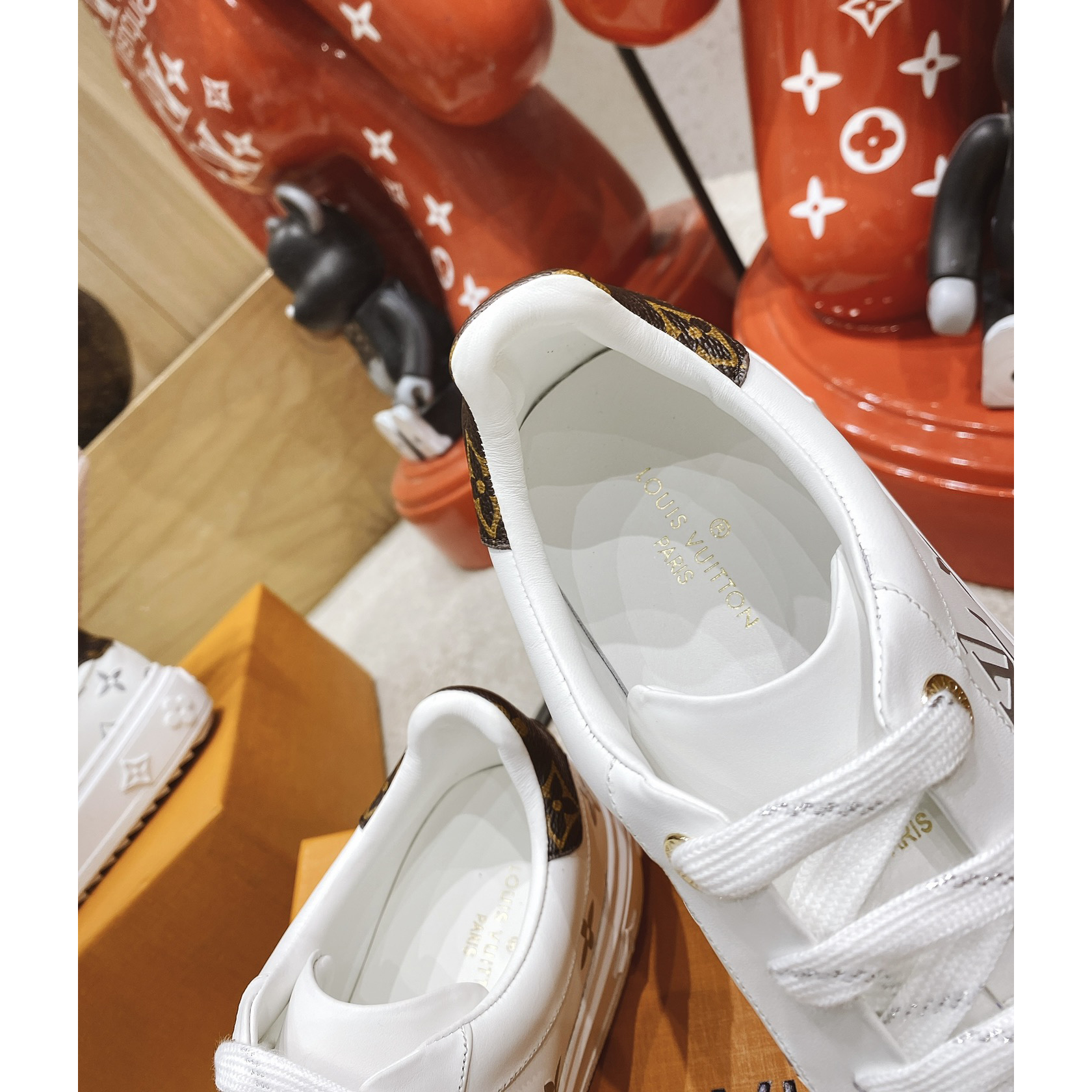 Louis Vuitton Time Out Sneaker  - FashionPlug