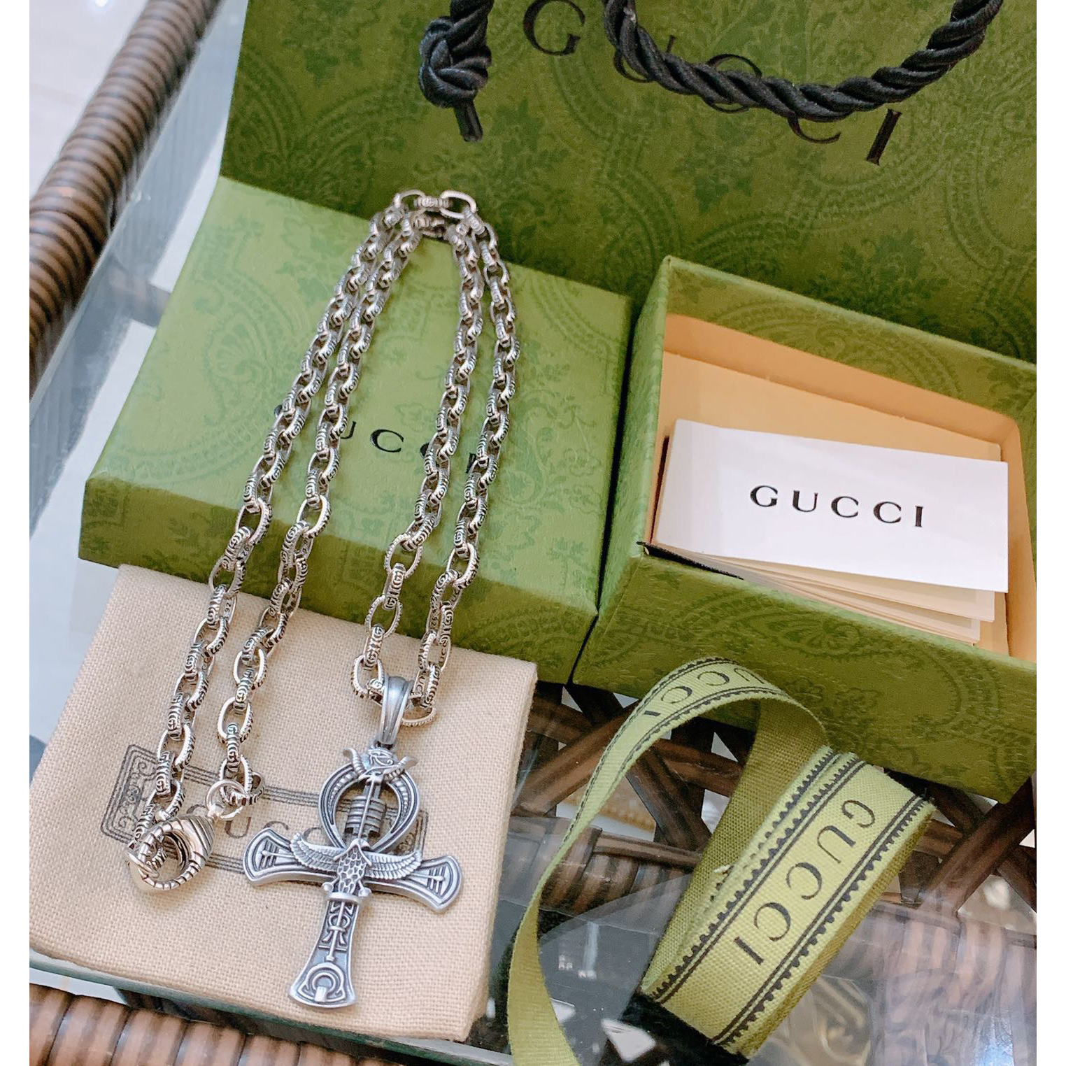Gucci Anger Forest Necklace - FashionPlug