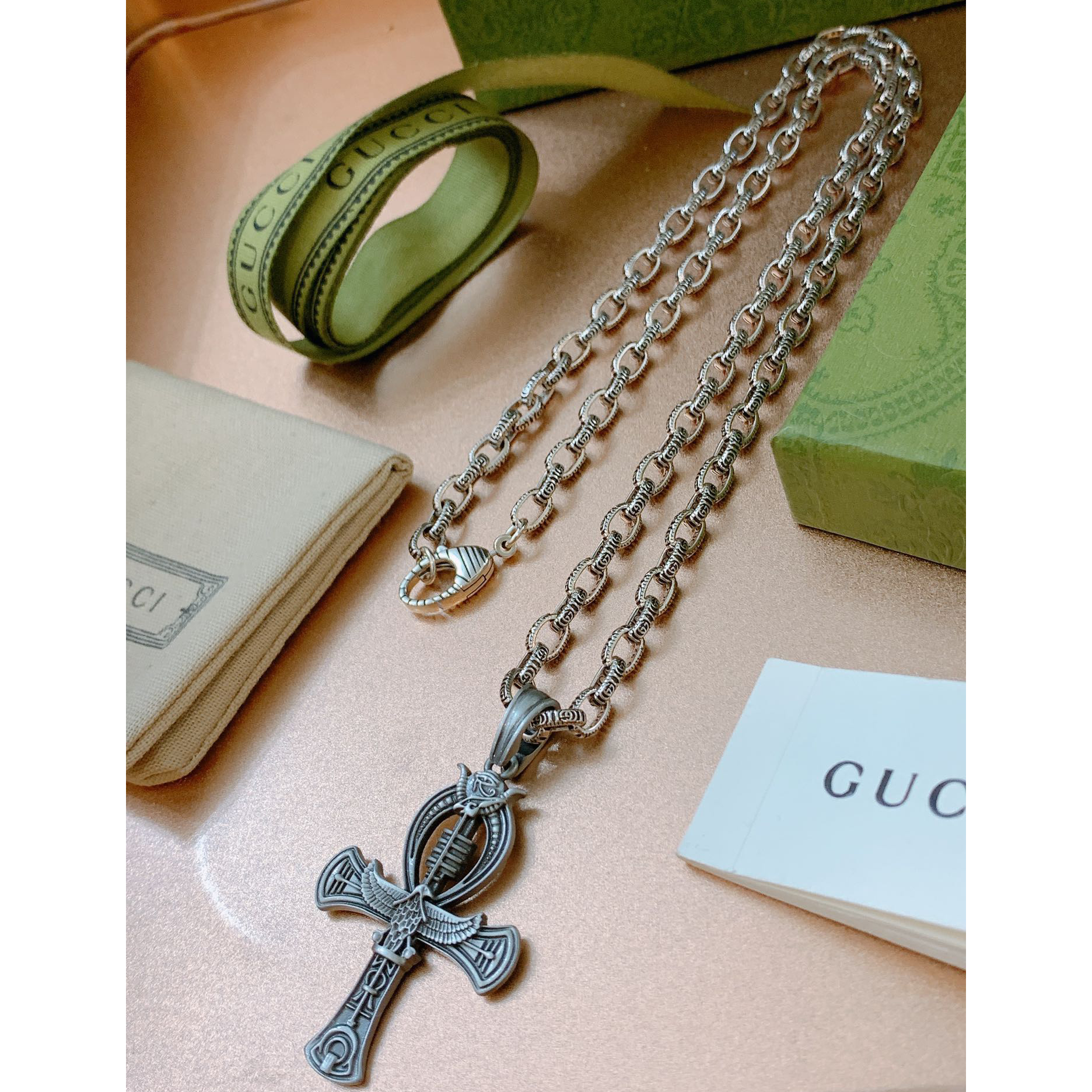 Gucci Anger Forest Necklace - FashionPlug