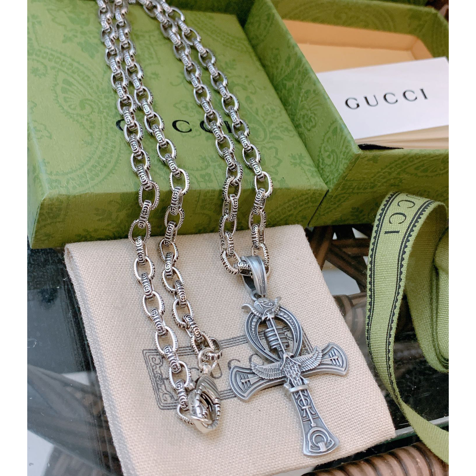 Gucci Anger Forest Necklace - FashionPlug