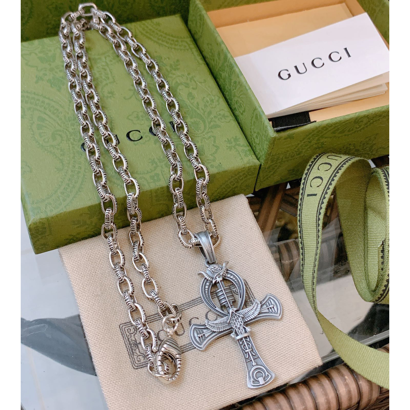 Gucci Anger Forest Necklace - FashionPlug