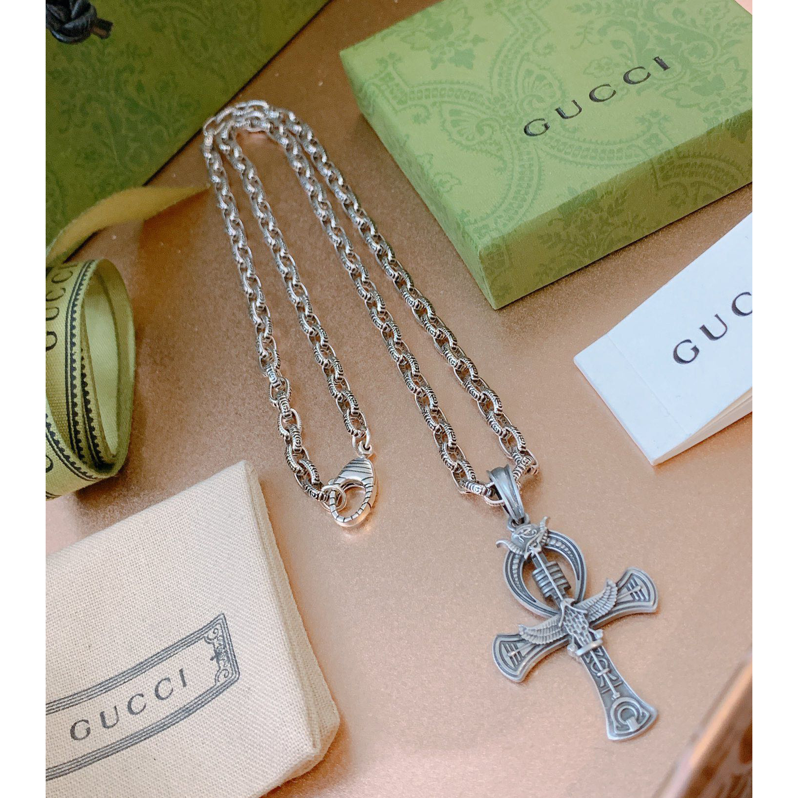 Gucci Anger Forest Necklace - FashionPlug