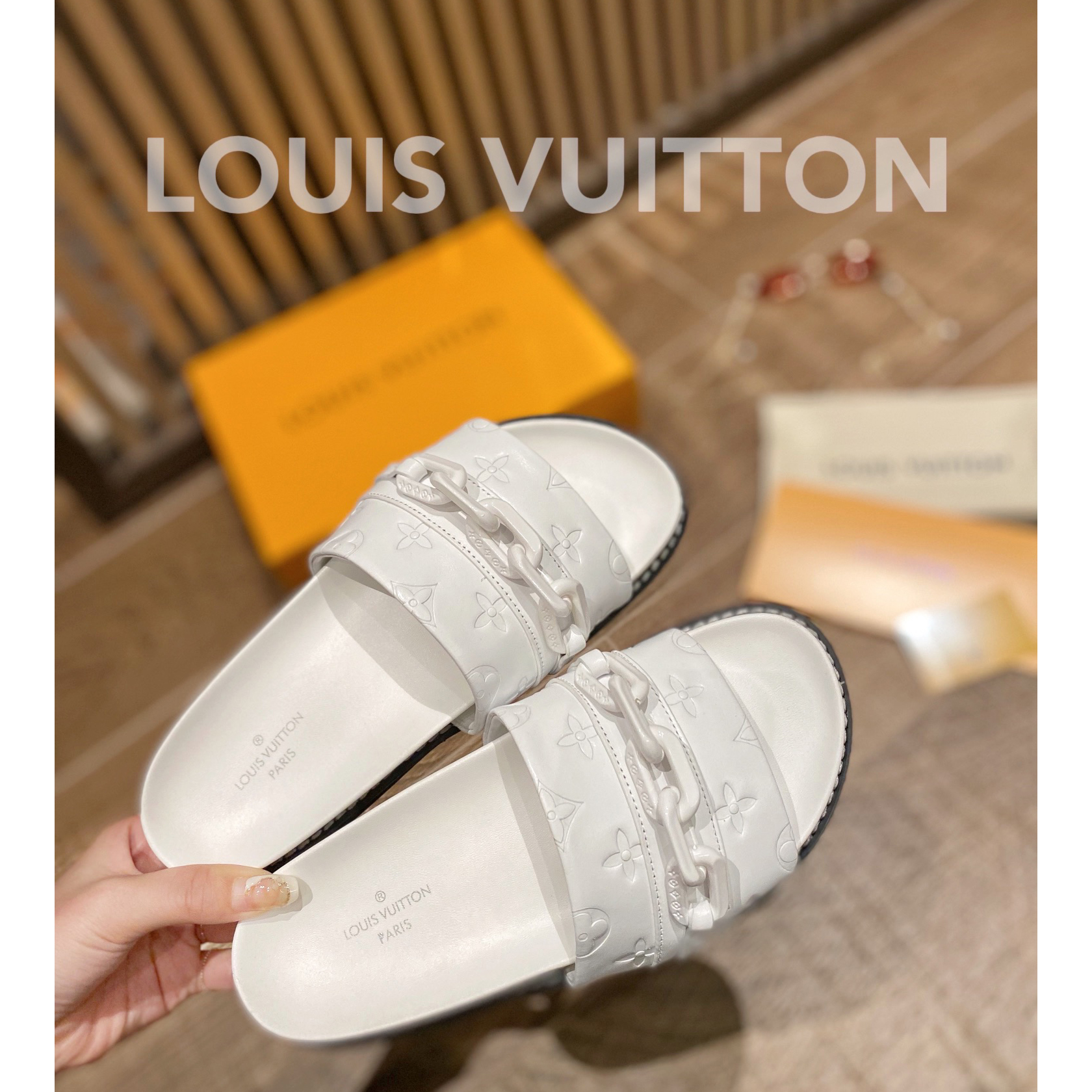 Louis Vuitton Monogram Slipper - FashionPlug
