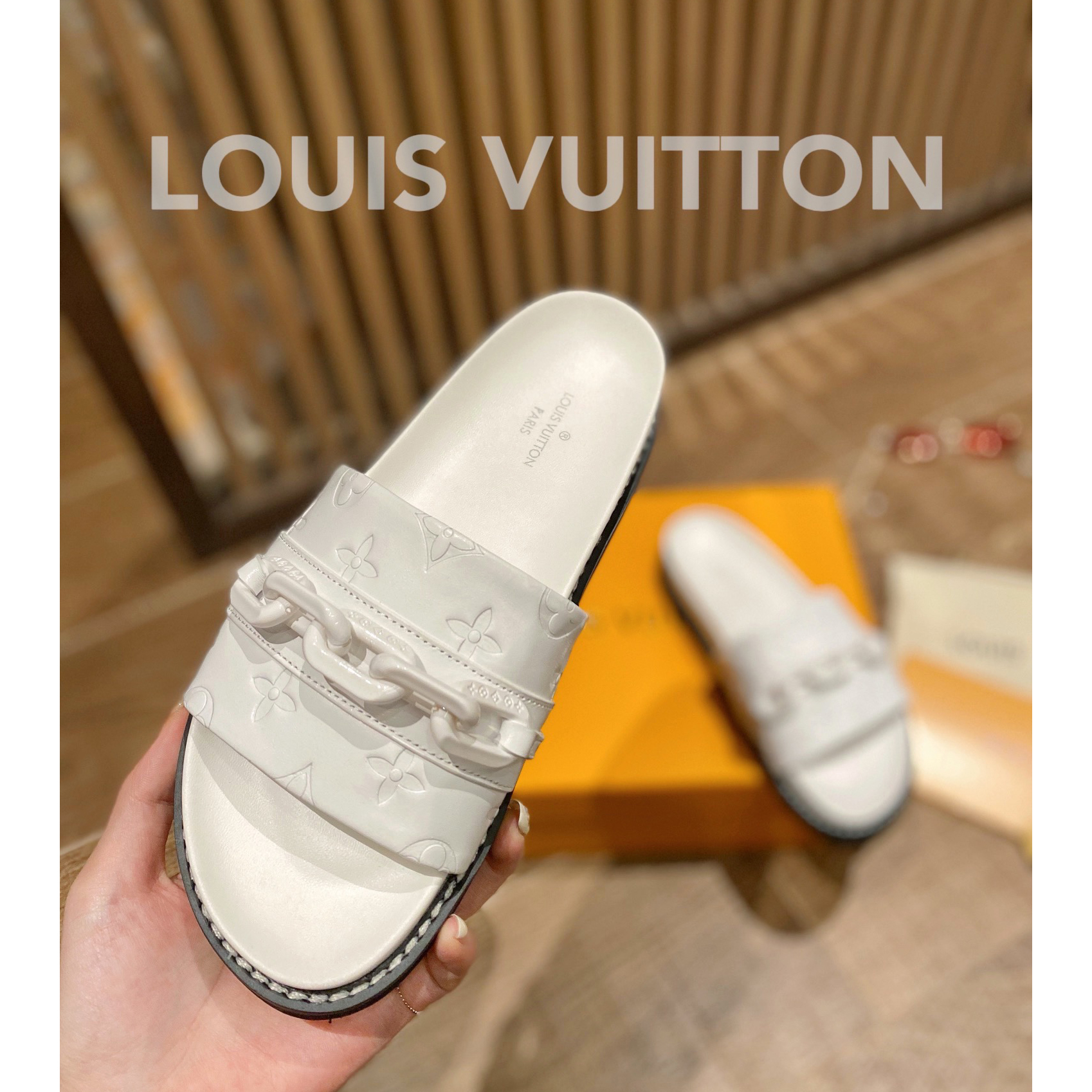 Louis Vuitton Monogram Slipper - FashionPlug