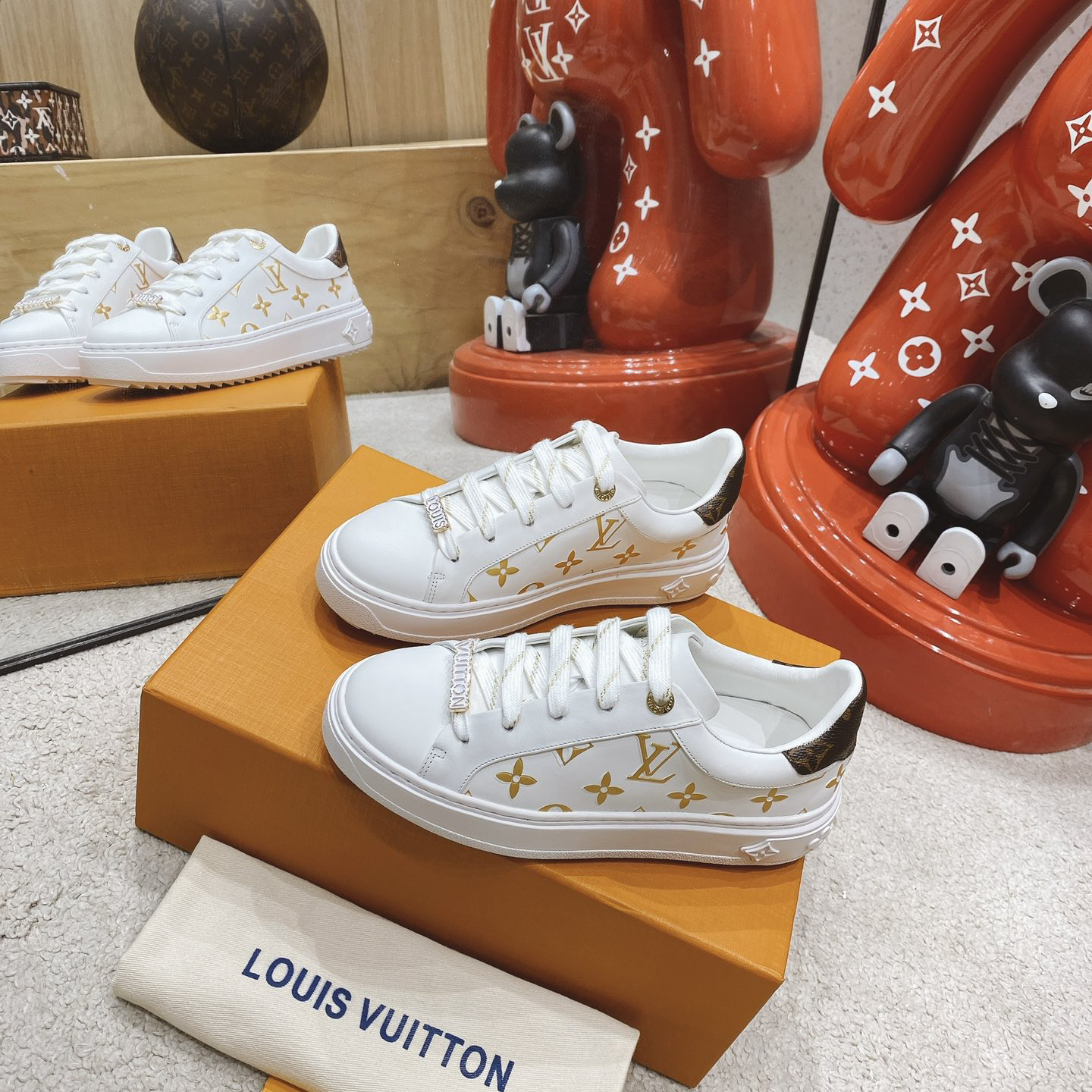 Louis Vuitton Time Out Sneaker  - FashionPlug