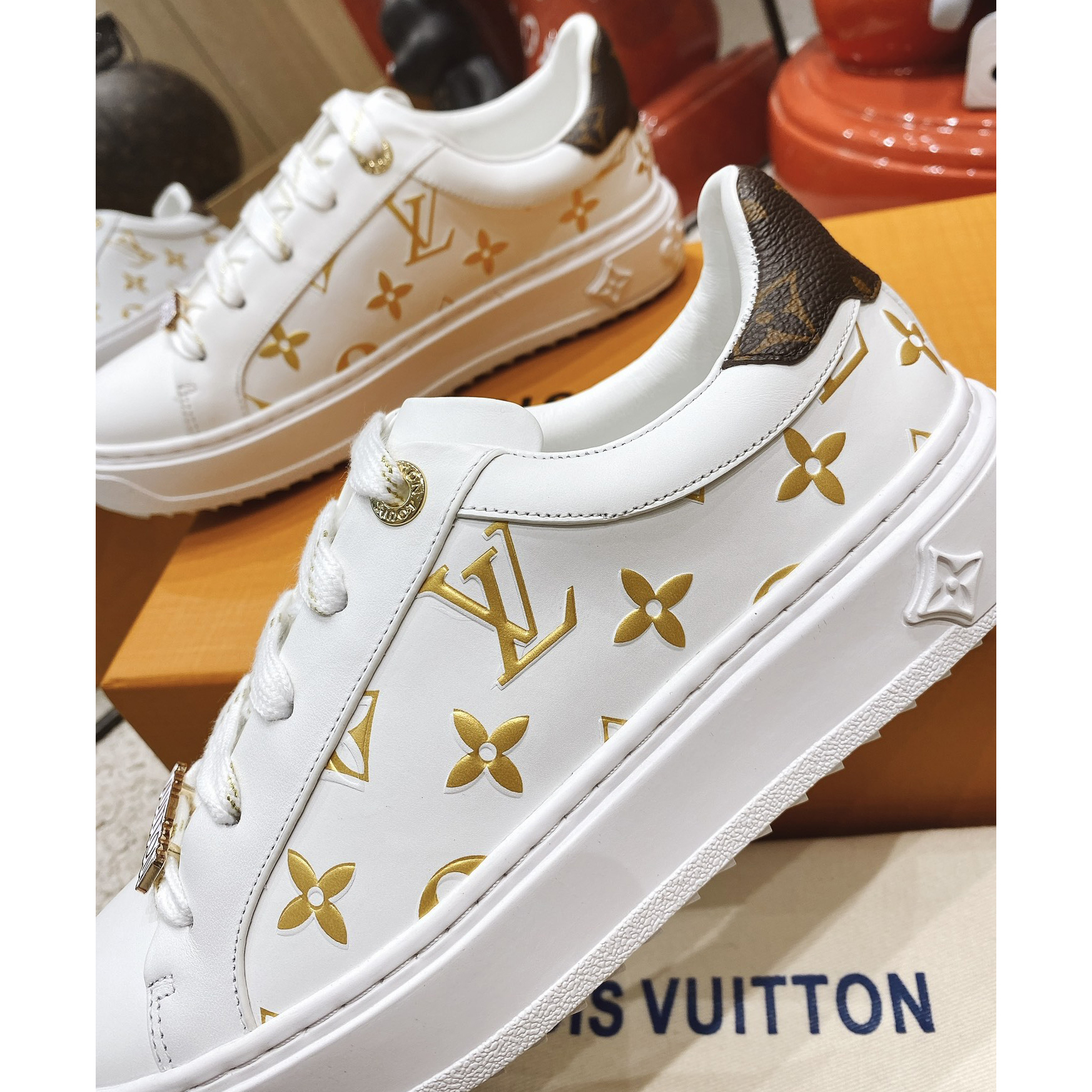 Louis Vuitton Time Out Sneaker  - FashionPlug
