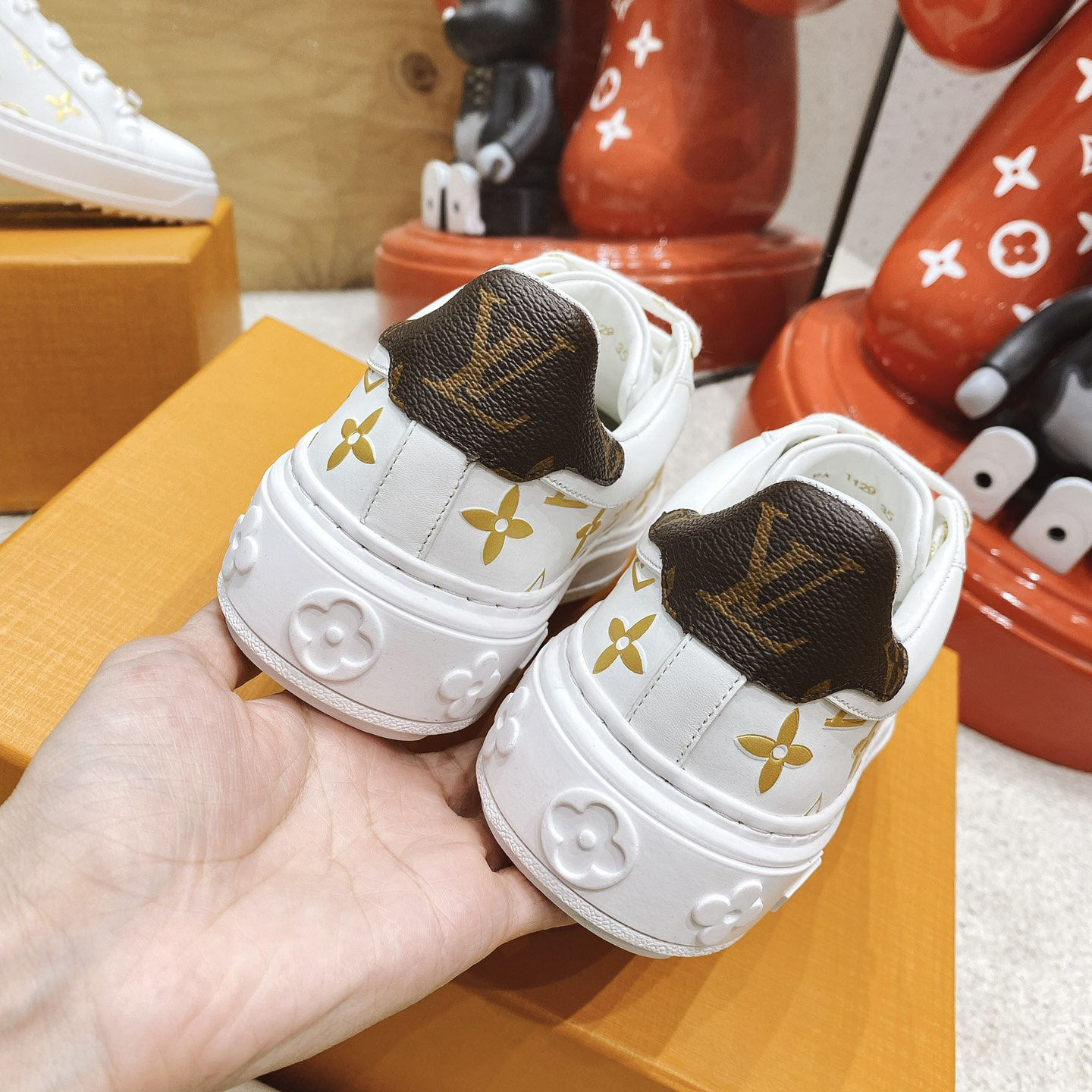 Louis Vuitton Time Out Sneaker  - FashionPlug