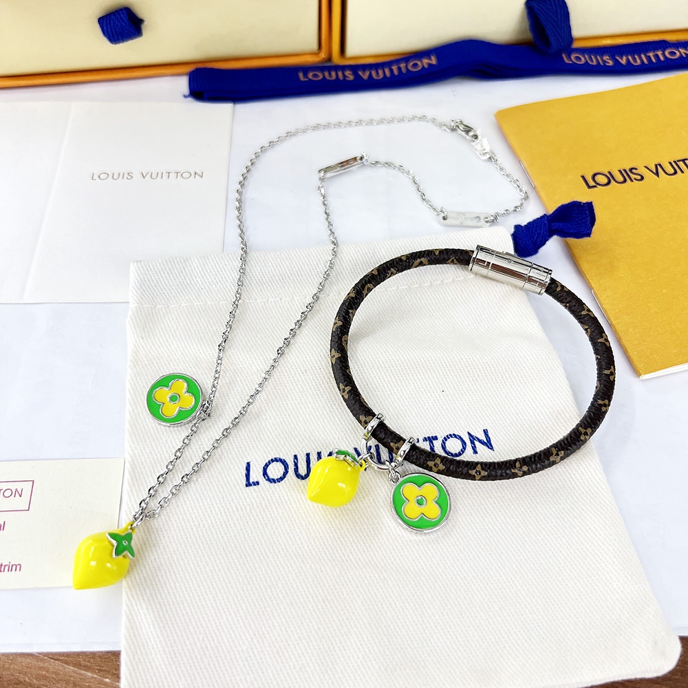 Louis Vuitton Hang It LV Fruits Bracelet - FashionPlug